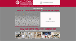 Desktop Screenshot of hudsonsvacationinteriors.com
